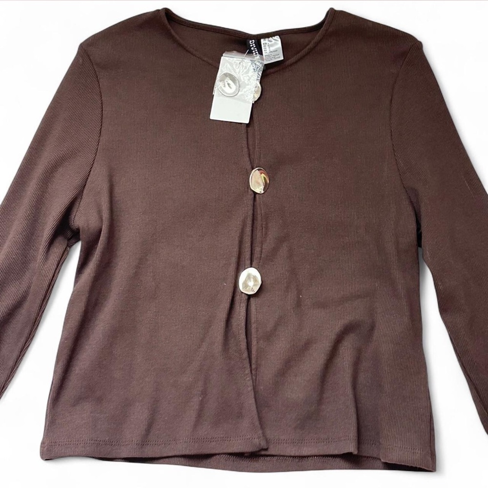 H&M Brown Shirt